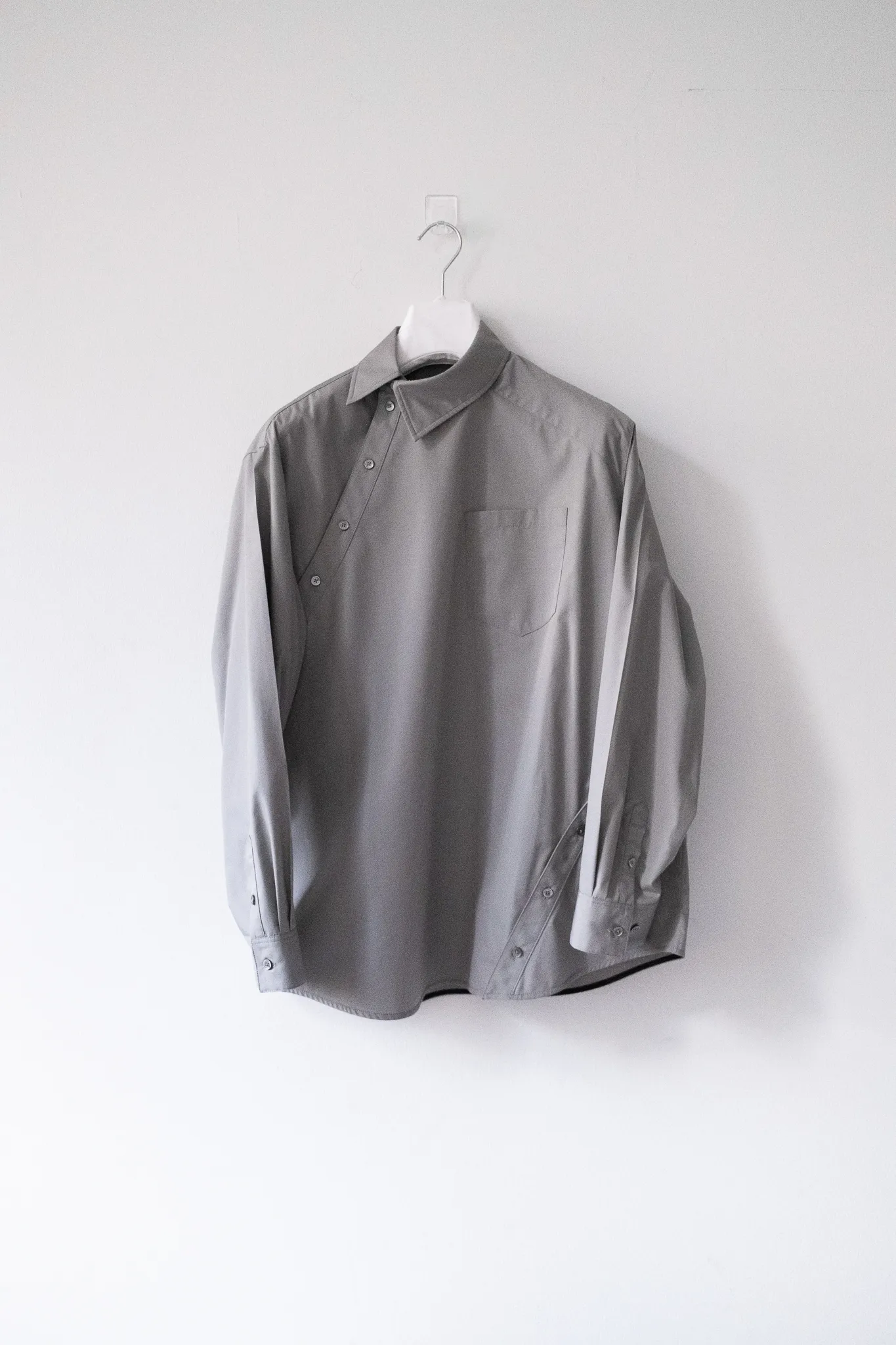 MEDIUM GRAY KIKO SHIRT sold by Peter Do product image thumbnail 2