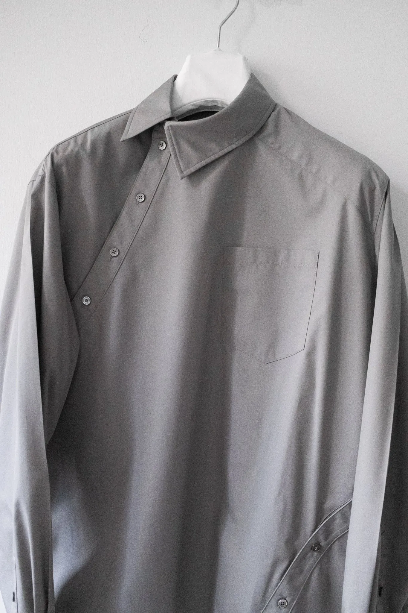 MEDIUM GRAY KIKO SHIRT sold by Peter Do product image thumbnail 3