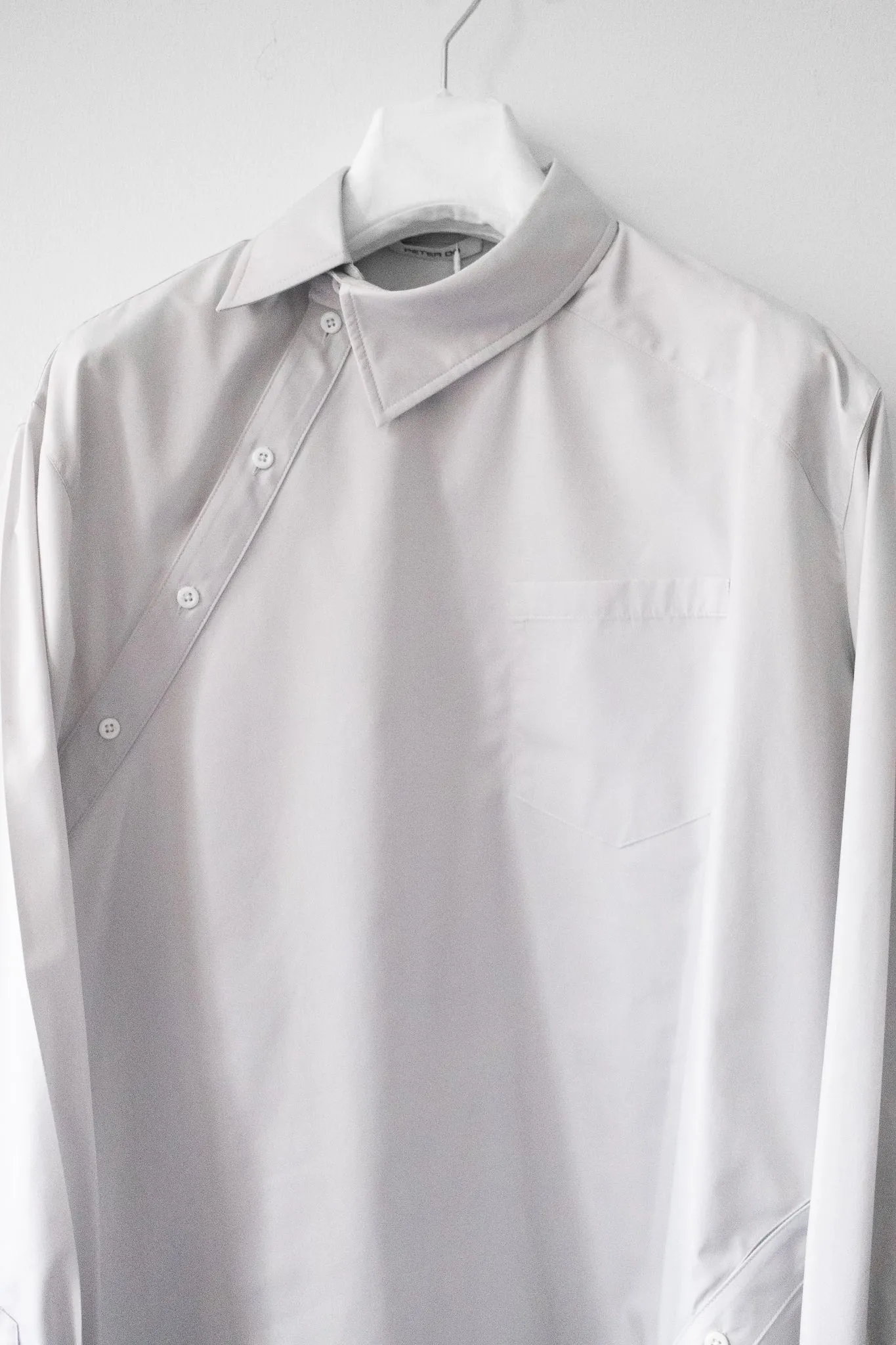 LIGHT GRAY KIKO SHIRT sold by Peter Do product image thumbnail 2