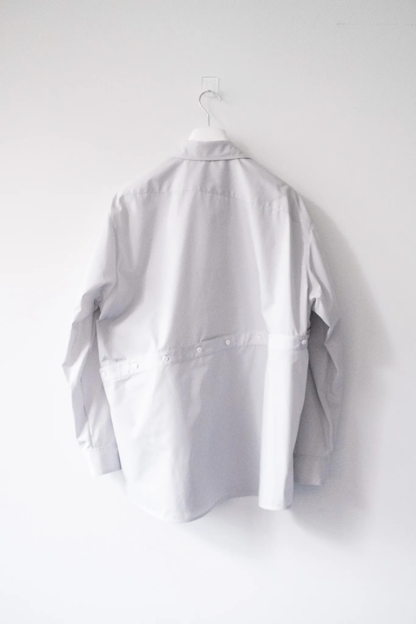 LIGHT GRAY KIKO SHIRT sold by Peter Do product image thumbnail 3