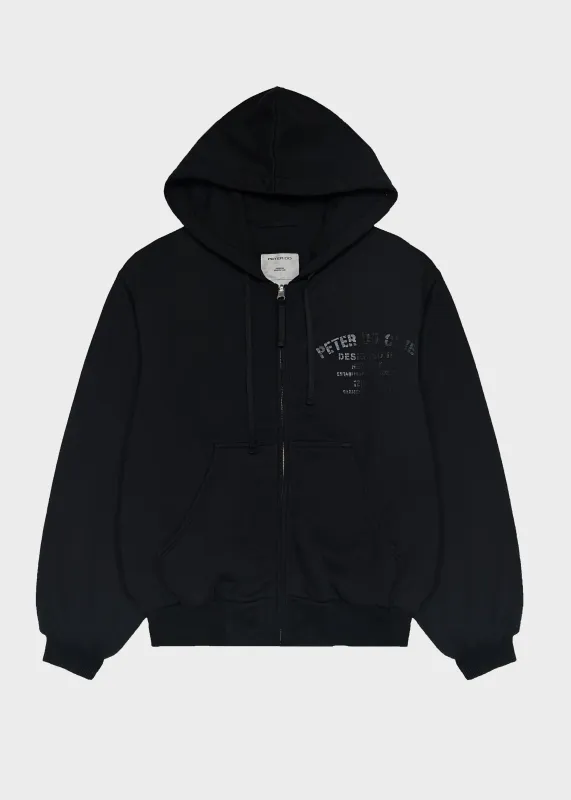 PD CLUB REVERSIBLE ZIP HOODIE sold by Peter Do