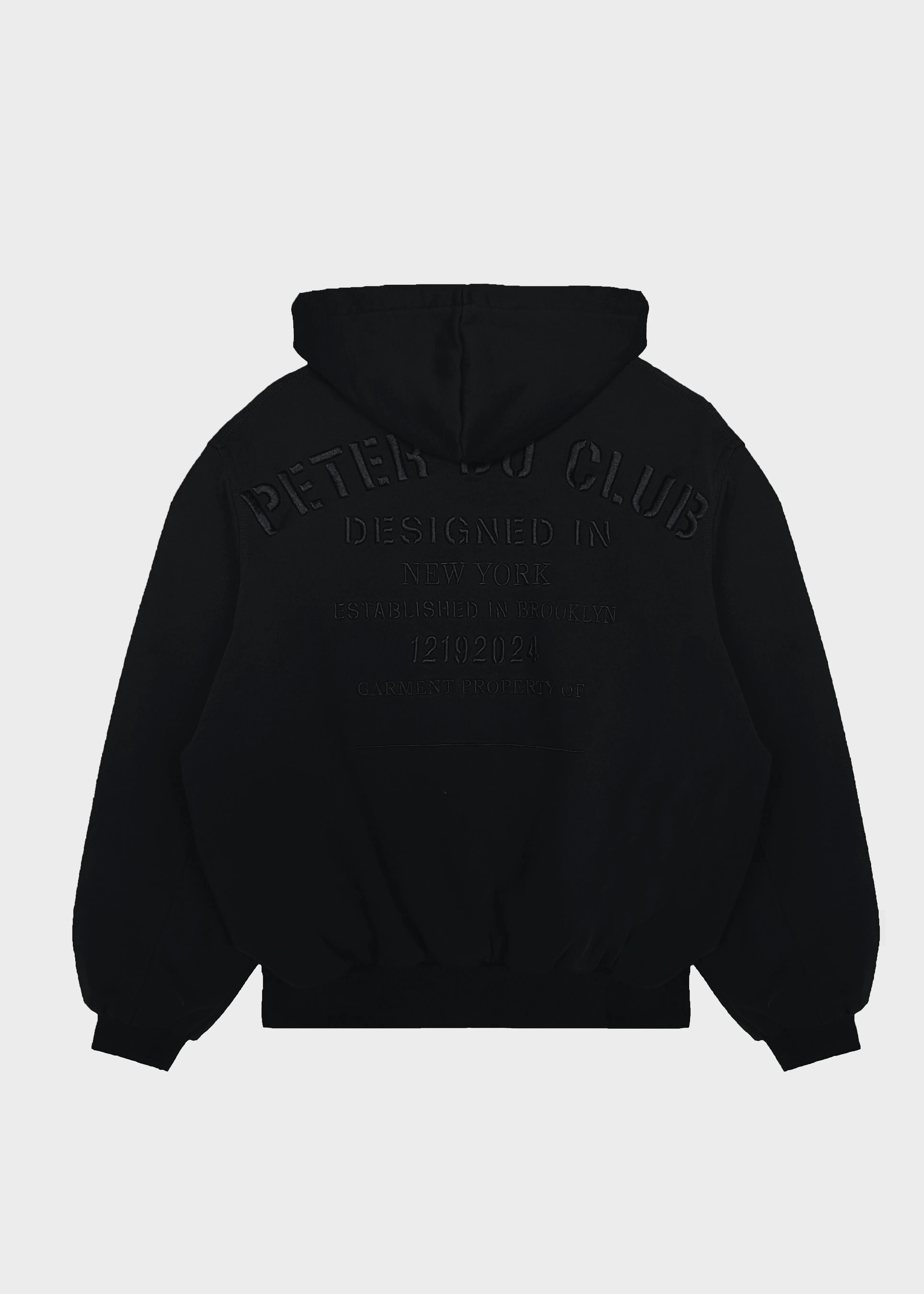 PD CLUB REVERSIBLE ZIP HOODIE sold by Peter Do product image thumbnail 2