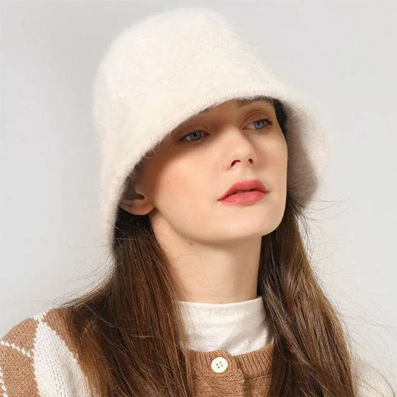Winter Furry Cloche Hat Fisherman Cap Soft Warm Bucket Hat made by CRAVE by Frederick Wilhelm