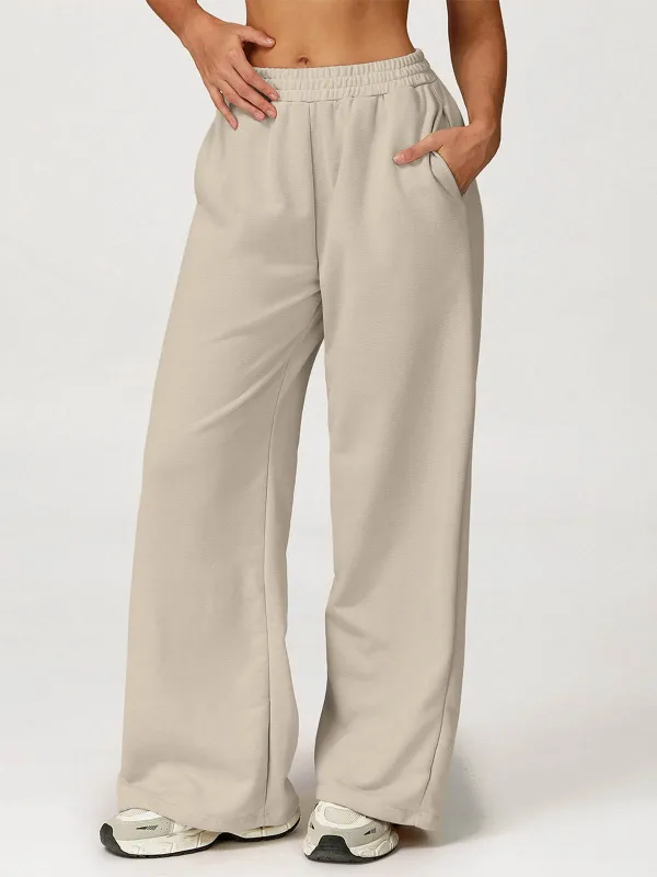 Wide Leg Sweatpant Baggy Straight Leg Sweat Pant with Pocket sold by CRAVE by Frederick Wilhelm