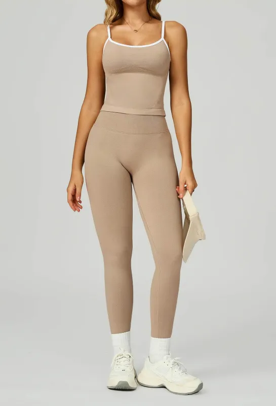 Sport Set with Color Block Tank Top and Legging sold by CRAVE by Frederick Wilhelm