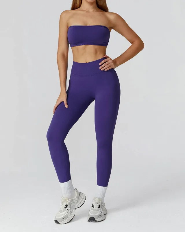 Athletic Wear with Strapless Tube Top and Legging sold by CRAVE by Frederick Wilhelm