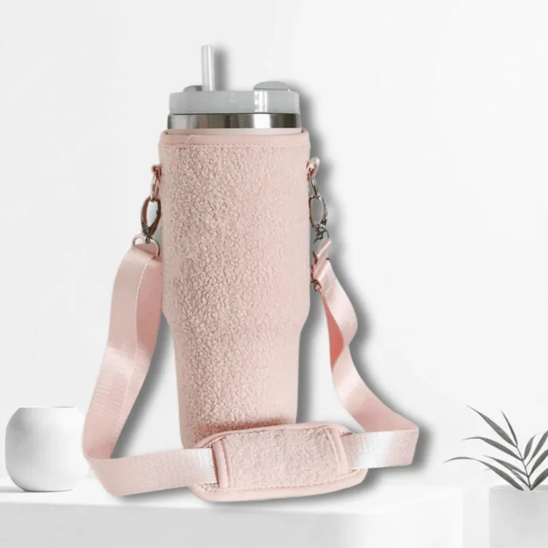 Teddy Velvet 40oz Tumbler Carry Case Neoprene Bottle Sleeve sold by CRAVE by Frederick Wilhelm