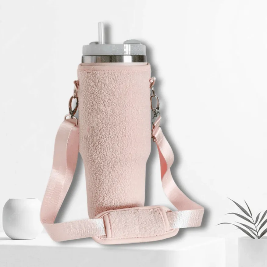 Teddy Velvet 40oz Tumbler Carry Case Neoprene Bottle Sleeve sold by CRAVE by Frederick Wilhelm