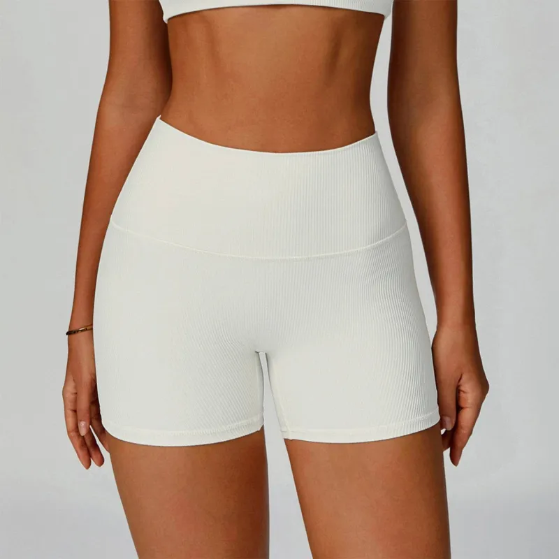 Widened Ribbed High Waist Sport Short sold by CRAVE by Frederick Wilhelm