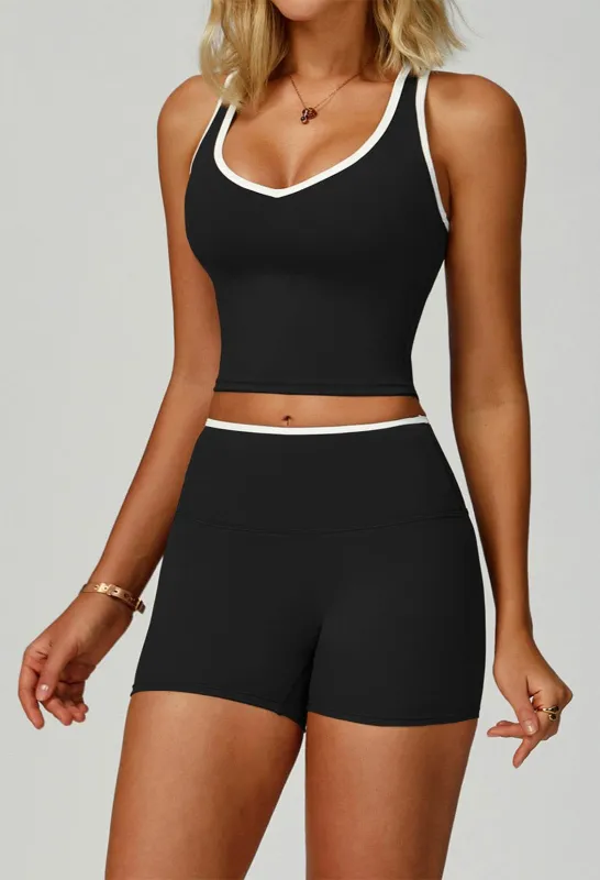 V Neckline Racerback Sports Tank Top sold by CRAVE by Frederick Wilhelm