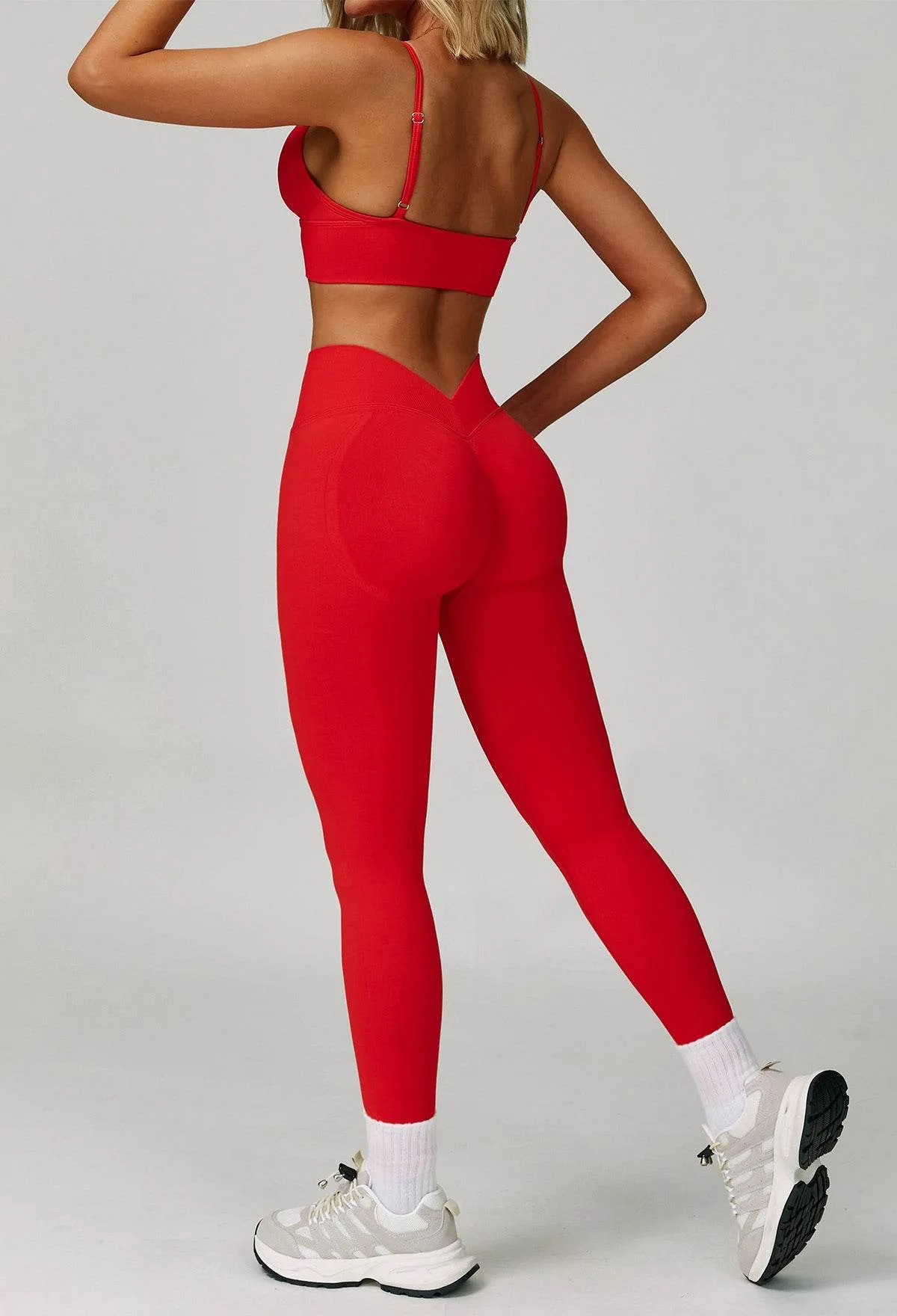 Activewear Set with V Neck Sports Bra and Legging sold by CRAVE by Frederick Wilhelm product image thumbnail 5