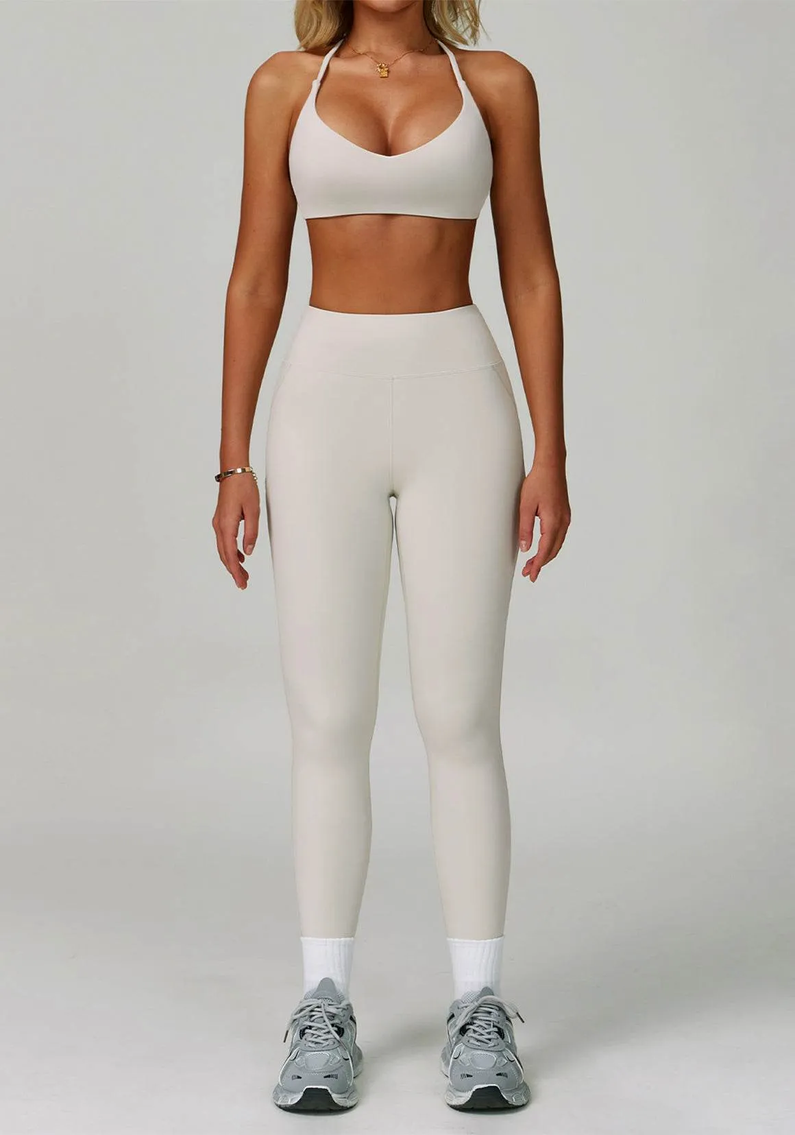 Activewear Set with Cross Back Sports Bra and Legging sold by CRAVE by Frederick Wilhelm product image thumbnail 3