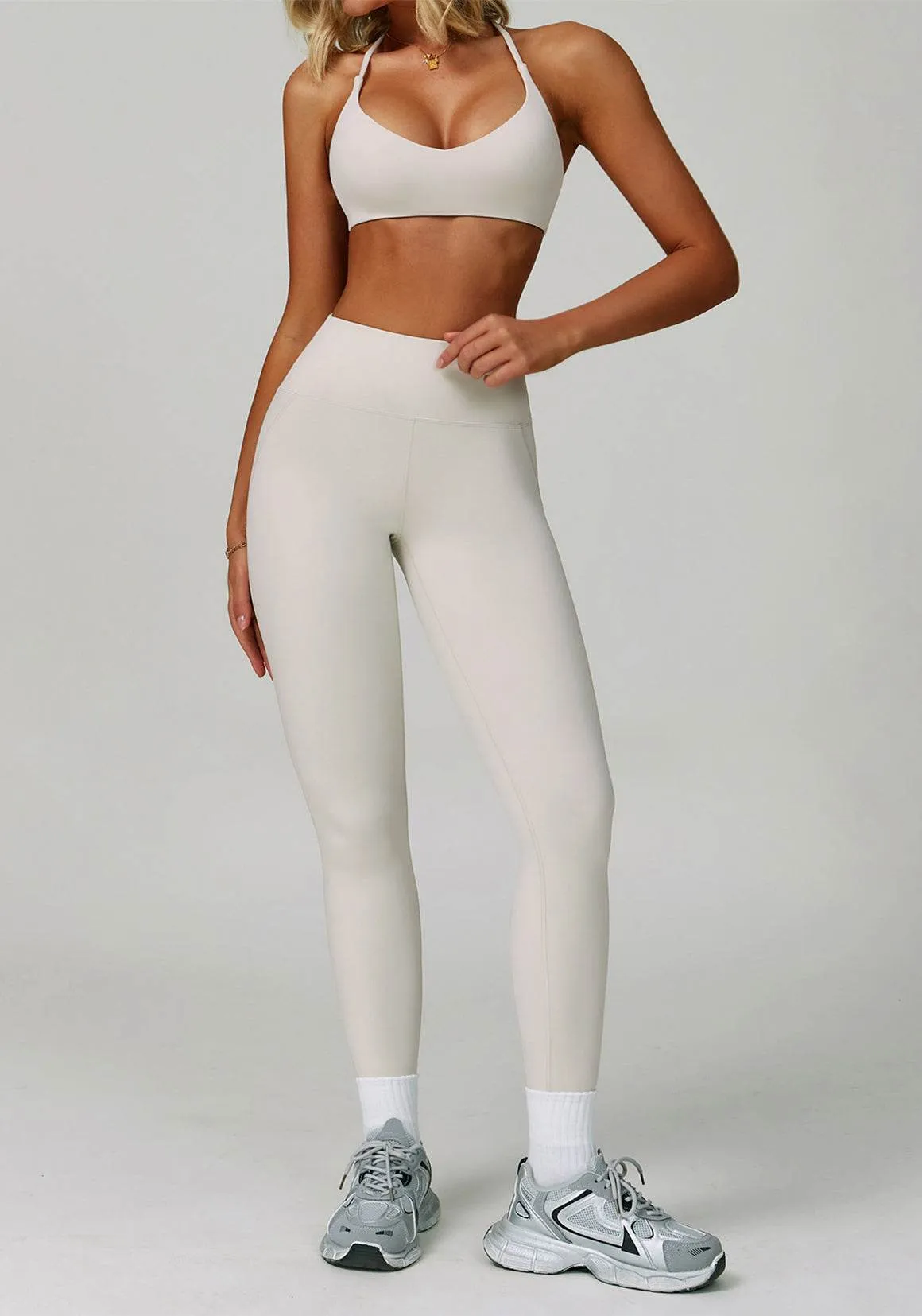 Activewear Set with Cross Back Sports Bra and Legging sold by CRAVE by Frederick Wilhelm product image thumbnail 2