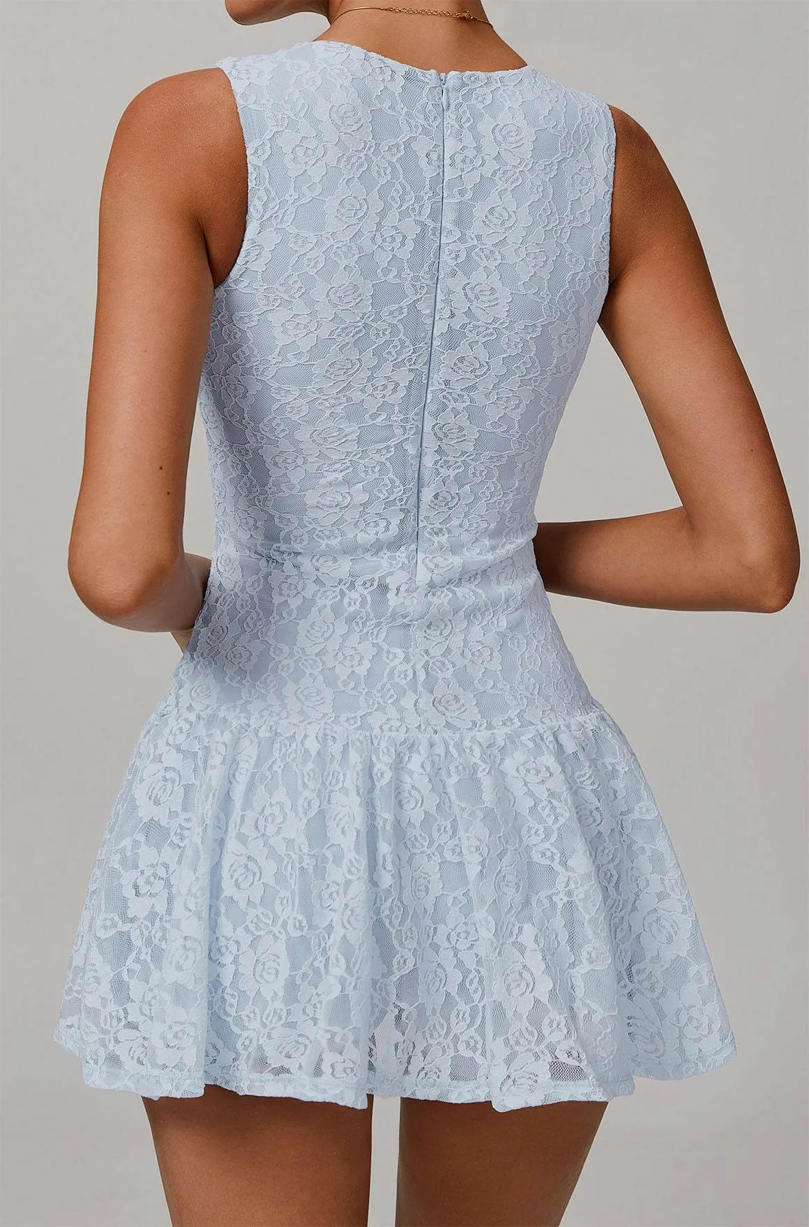 Retro Lace Sleeveless Tennis Dress with Short sold by CRAVE by Frederick Wilhelm product image thumbnail 2