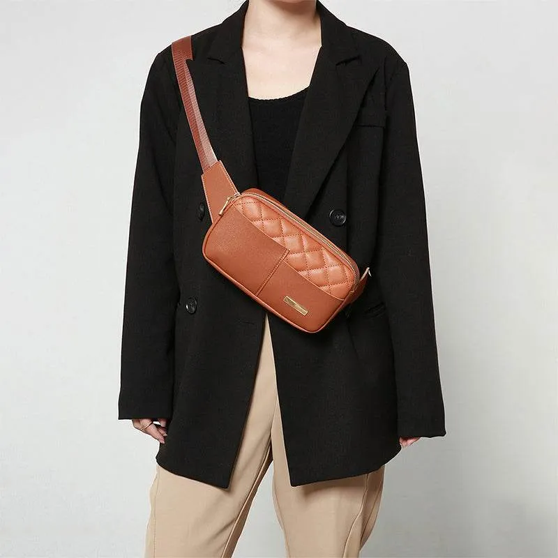 PU Sling Bag Crossbody Bags Sports Waist Bag sold by CRAVE by Frederick Wilhelm