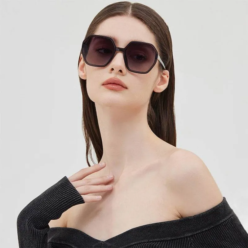 Oversized Vintage Hexagon Sunglasses sold by CRAVE by Frederick Wilhelm