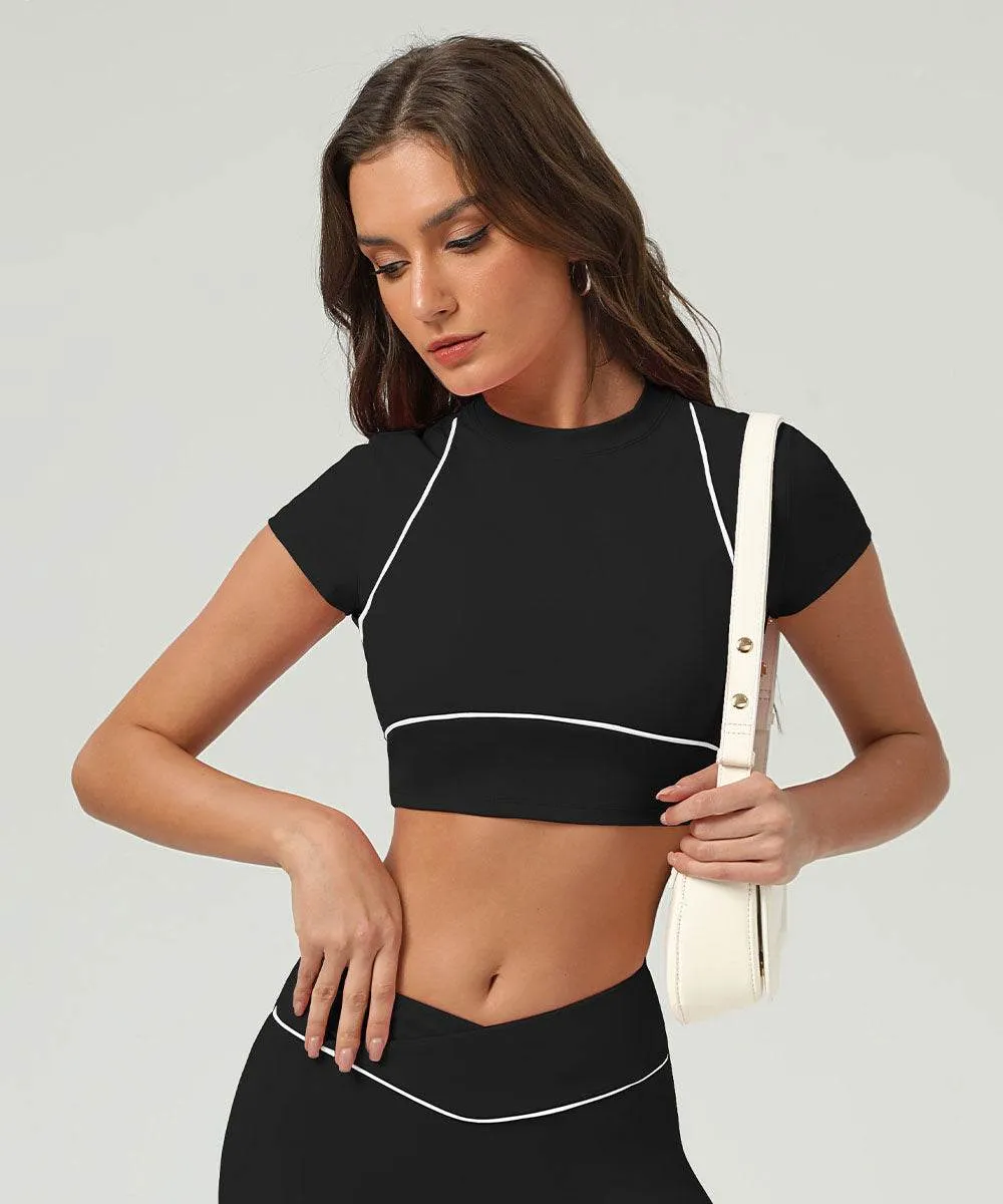 Sport Crop Tops Short Sleeve T-Shirts sold by CRAVE by Frederick Wilhelm