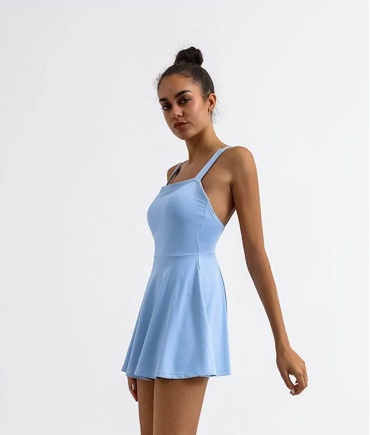 One Piece Sleeveless Tennis Dress sold by CRAVE by Frederick Wilhelm product image thumbnail 4