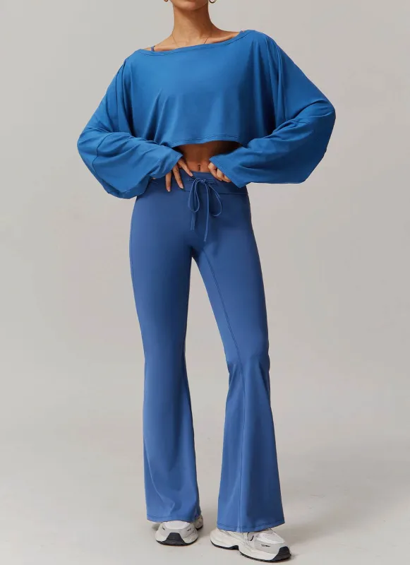 Sports Sets with Long Sleeve T-Shirts and Flare Pants sold by CRAVE by Frederick Wilhelm