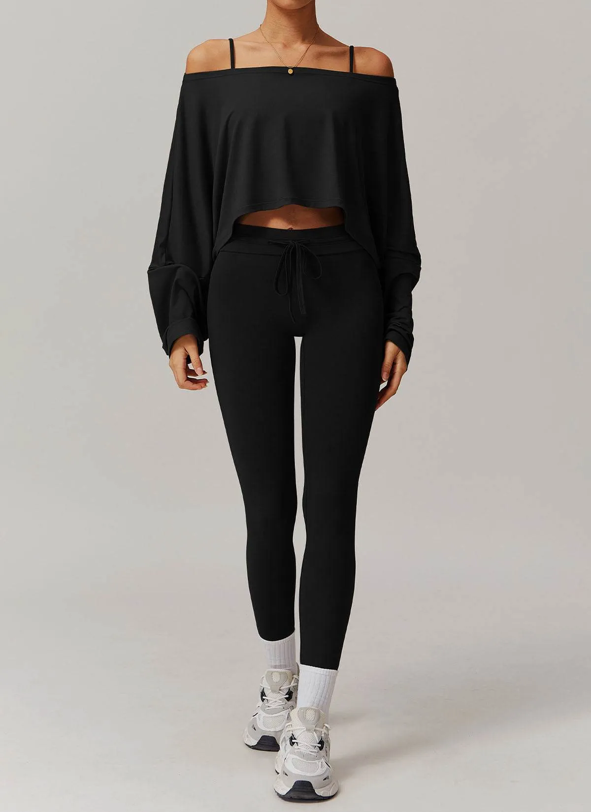 Sports Sets with Long Sleeve T-Shirts and Leggings sold by CRAVE by Frederick Wilhelm product image thumbnail 4