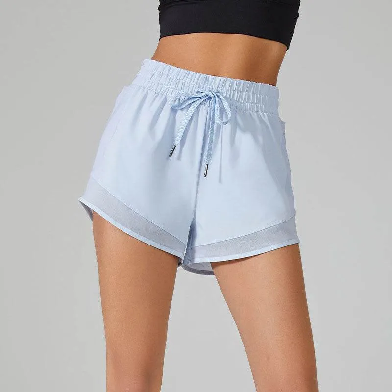 Mesh Patchwork Sports Shorts with Lined Pockets sold by CRAVE by Frederick Wilhelm