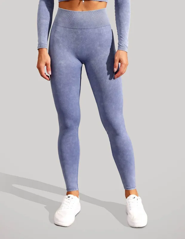 High Waist Tie Dye Yoga Tights Leggings sold by CRAVE by Frederick Wilhelm