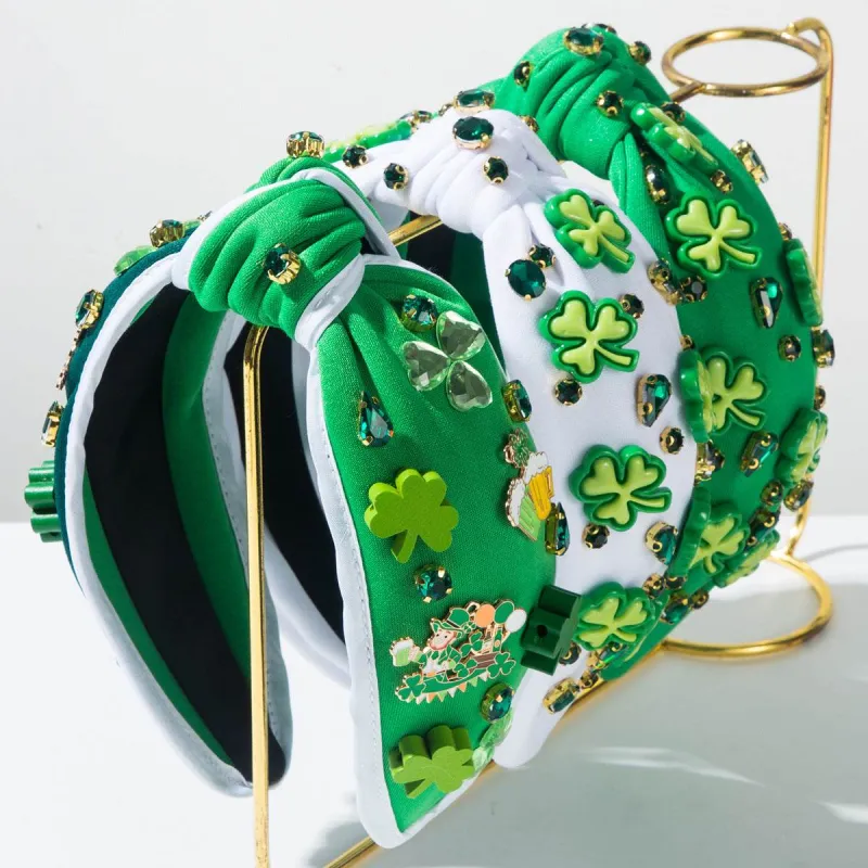 Clover Headband for Saint Patrick's Day sold by CRAVE by Frederick Wilhelm
