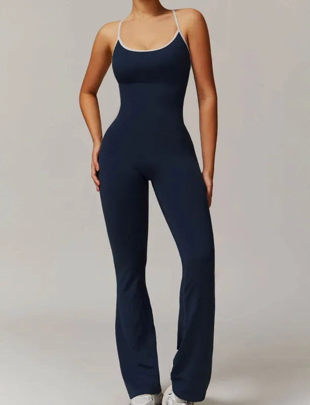 Spaghetti Strap Halter Yoga Bodysuit sold by CRAVE by Frederick Wilhelm