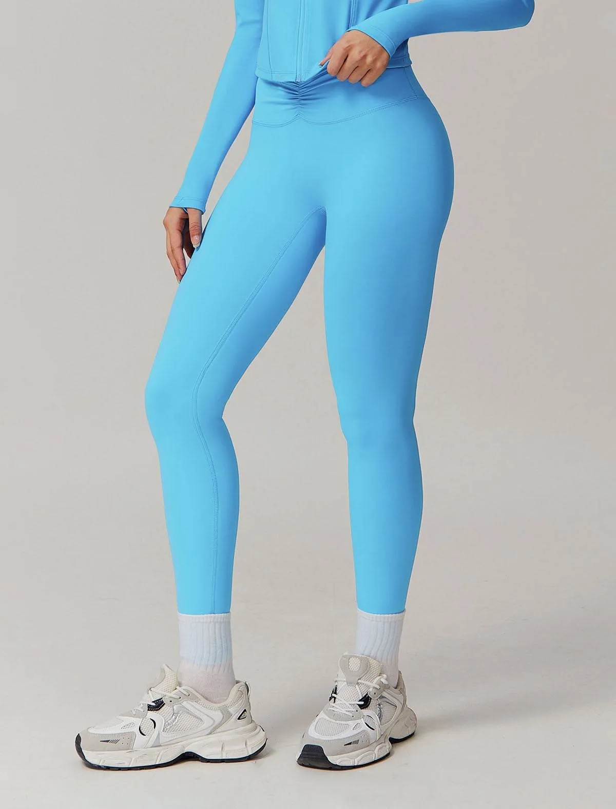 High Waist Workout Leggings sold by CRAVE by Frederick Wilhelm product image thumbnail 5