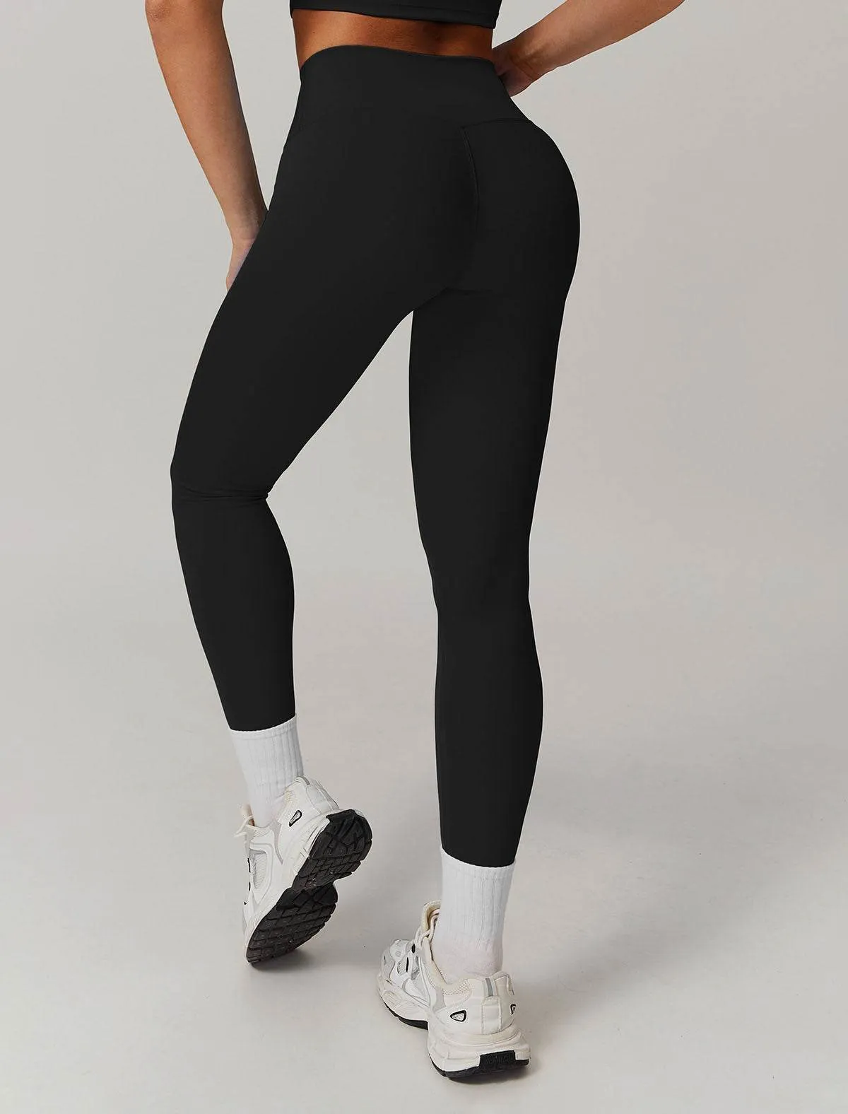 High Waist Workout Leggings sold by CRAVE by Frederick Wilhelm product image thumbnail 2