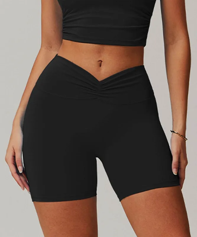 High Waist Workout Short sold by CRAVE by Frederick Wilhelm
