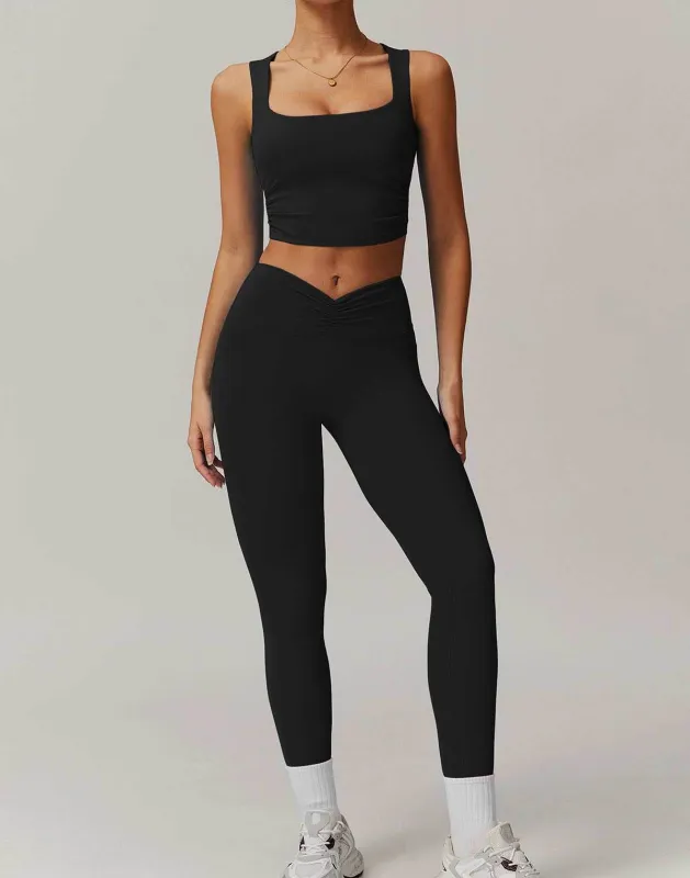 Activewear Set with Tank and Leggings sold by CRAVE by Frederick Wilhelm