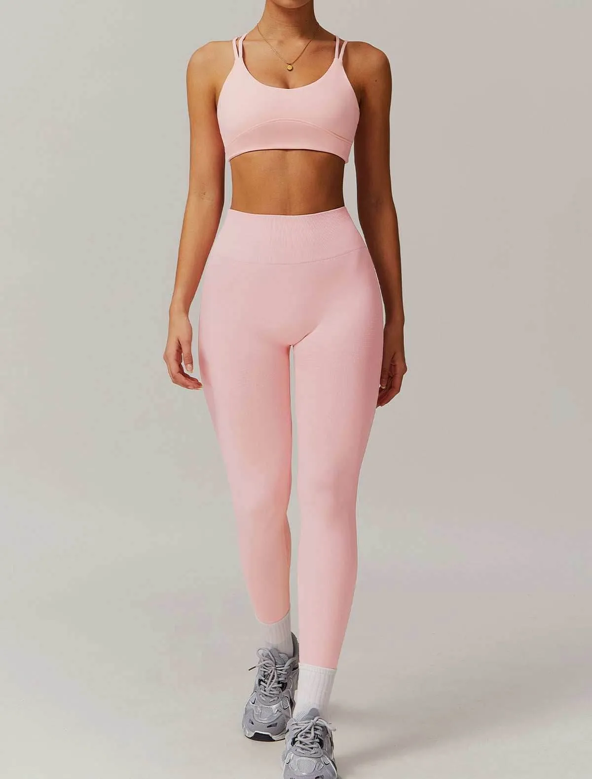 Activewear Set With Cross Back Sports Bra and Leggings sold by CRAVE by Frederick Wilhelm