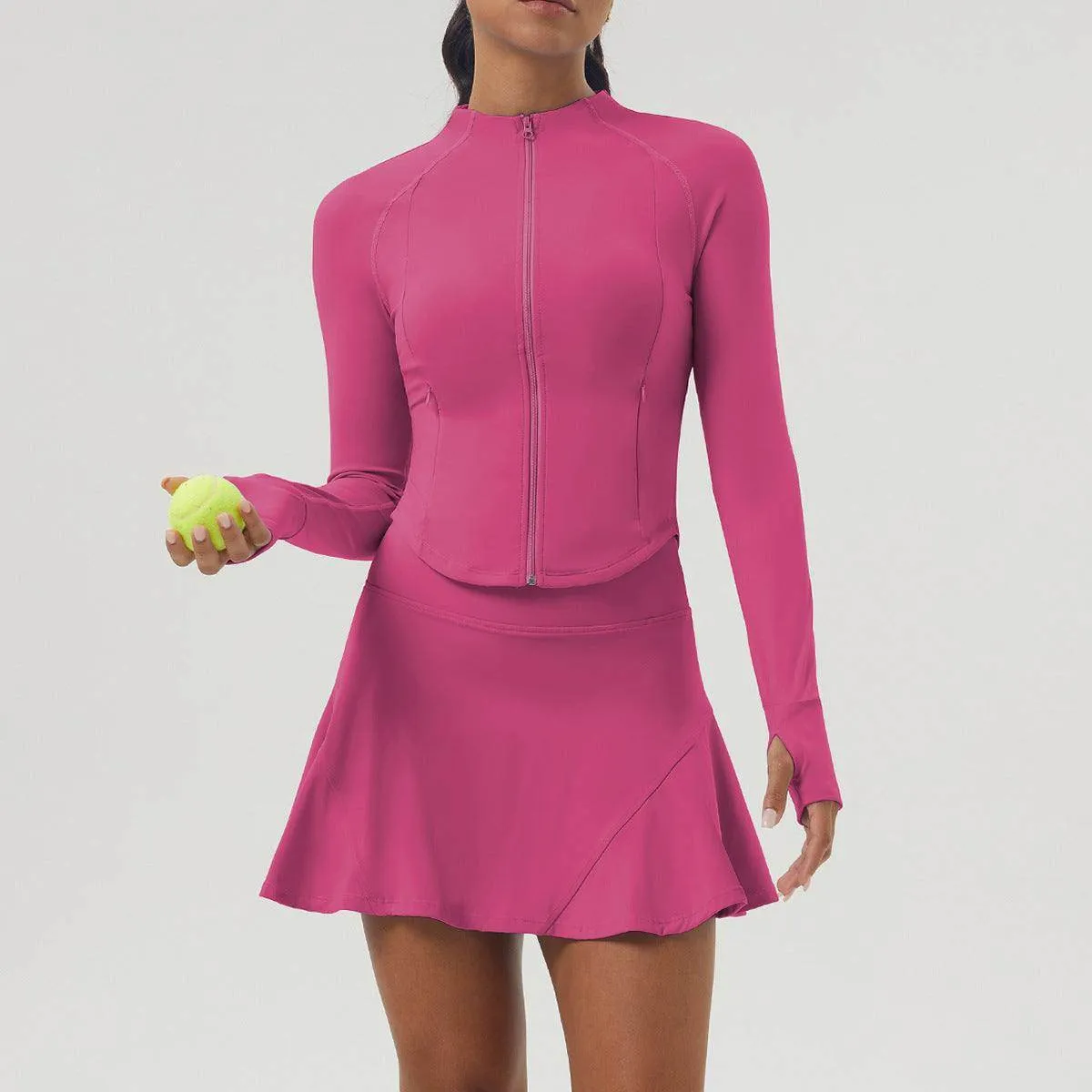 Sports Tennis Dress Set With Jacket and Skirt sold by CRAVE by Frederick Wilhelm