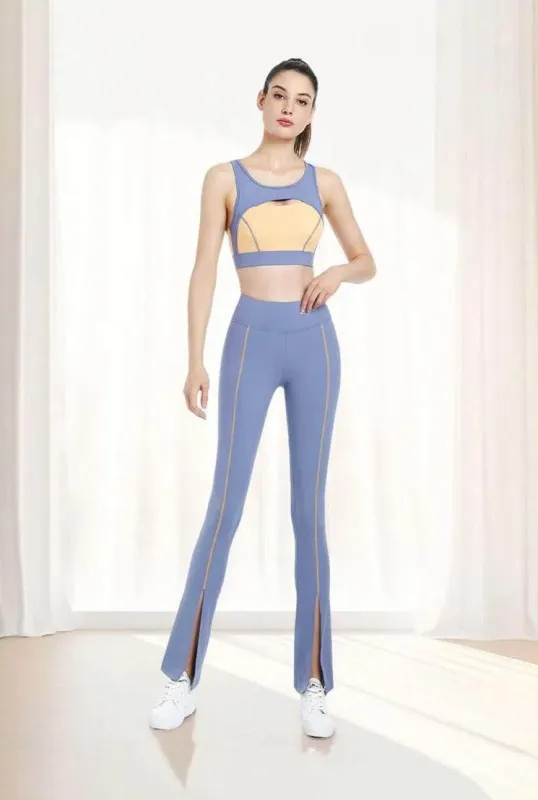 Yoga Sets with Bra and Flare Pant sold by CRAVE by Frederick Wilhelm