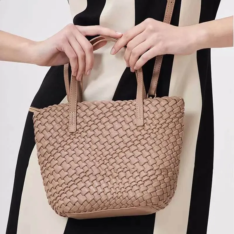 Fashionable Handmade Woven Tote Bag sold by CRAVE by Frederick Wilhelm