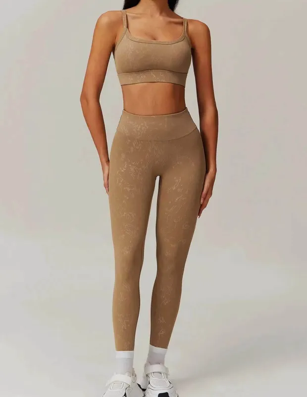 Sports Set With Bra and Leggings made by CRAVE by Frederick Wilhelm