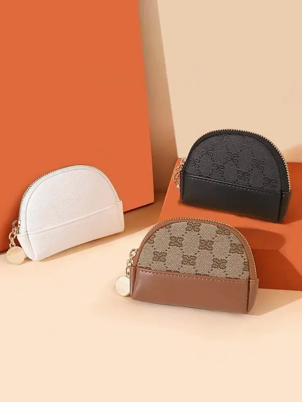 Retro Mini Zipper Short Coin Purse sold by CRAVE by Frederick Wilhelm