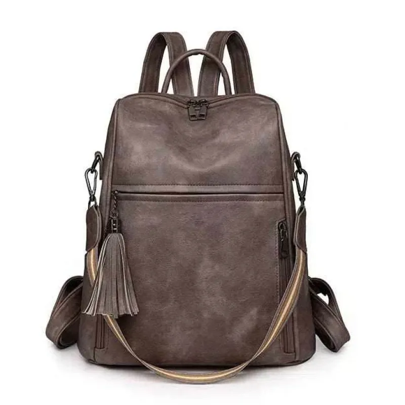 Elegant PU Leather Backpack sold by CRAVE by Frederick Wilhelm