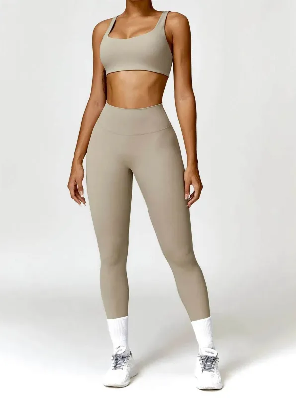 Yoga Wear Set With Bra and Leggings sold by CRAVE by Frederick Wilhelm