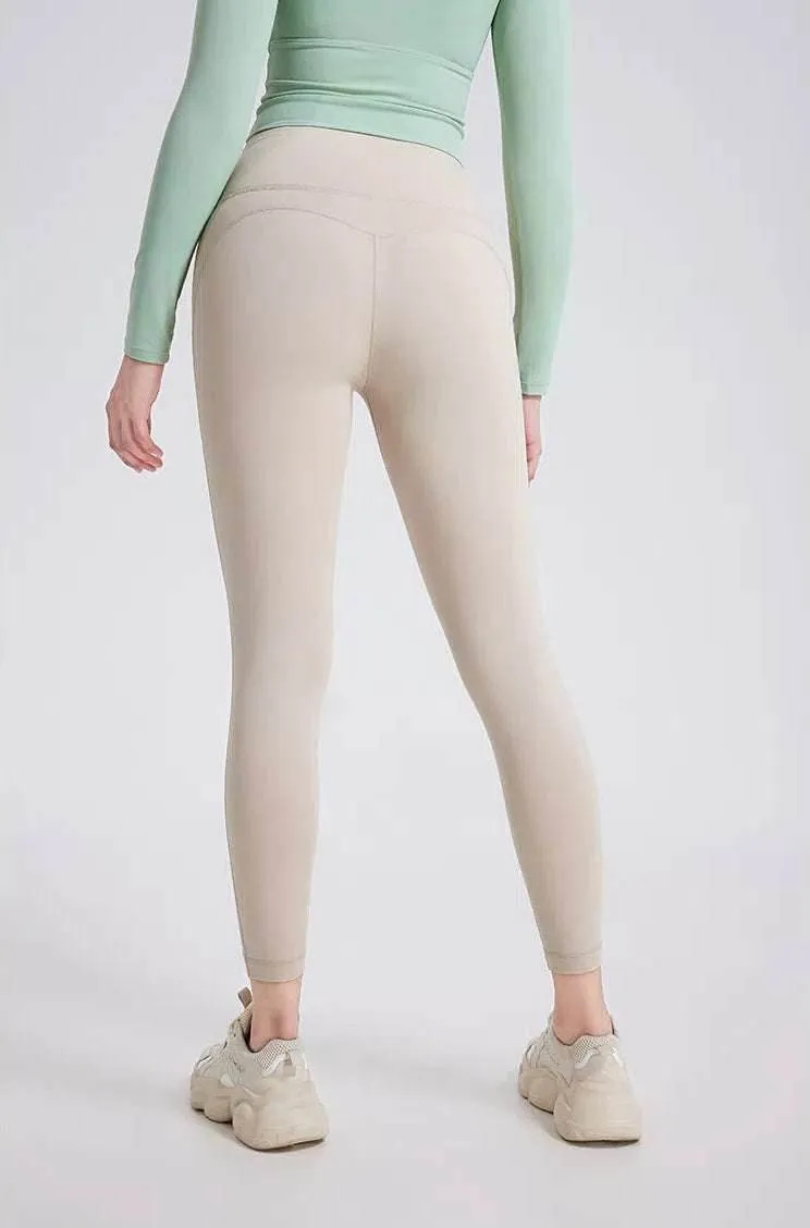 High Waist Stretch Yoga Leggings sold by CRAVE by Frederick Wilhelm product image thumbnail 5