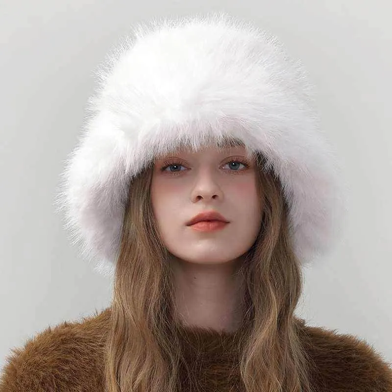 Faux Fur Bucket Hat sold by CRAVE by Frederick Wilhelm product image thumbnail 3