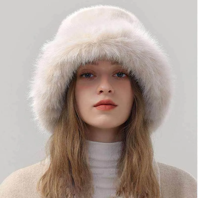 Plush Faux Fur Fluffy Bucket Hat sold by CRAVE by Frederick Wilhelm