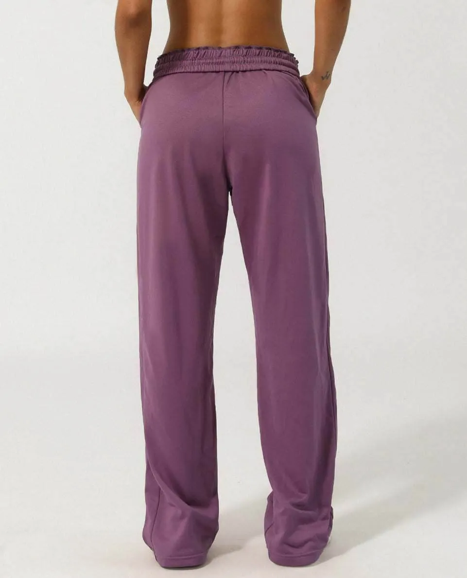 Women Elastic High-Waist Wide Leg Sweatpants sold by CRAVE by Frederick Wilhelm product image thumbnail 2