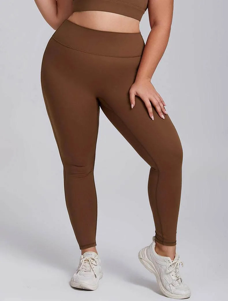 Plus Size Butt Lifting Yoga Leggings for Women sold by CRAVE by Frederick Wilhelm product image thumbnail 5