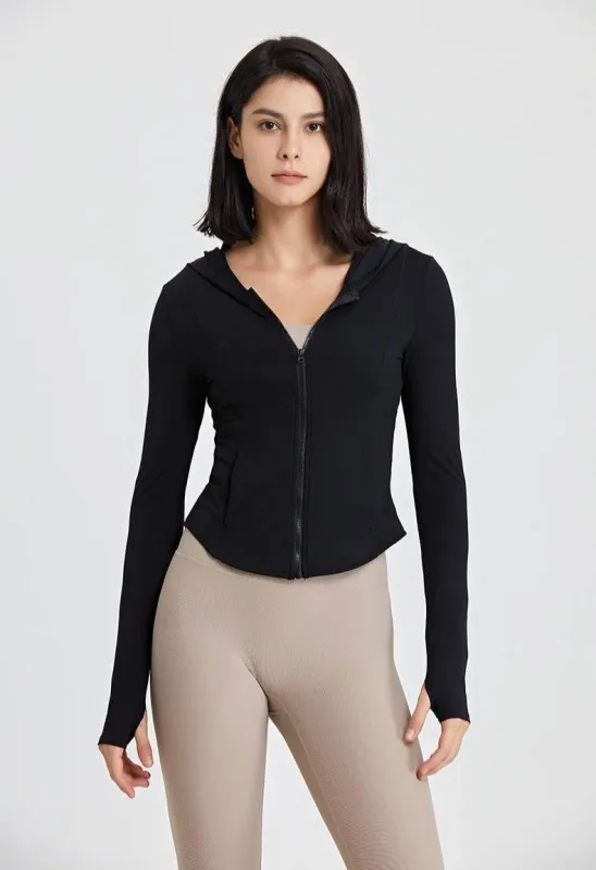 Long Sleeves Sports Hoodie with Thumb Holes sold by CRAVE by Frederick Wilhelm