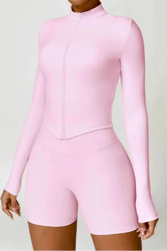 Long Sleeve Zip Up Jacket sold by CRAVE by Frederick Wilhelm