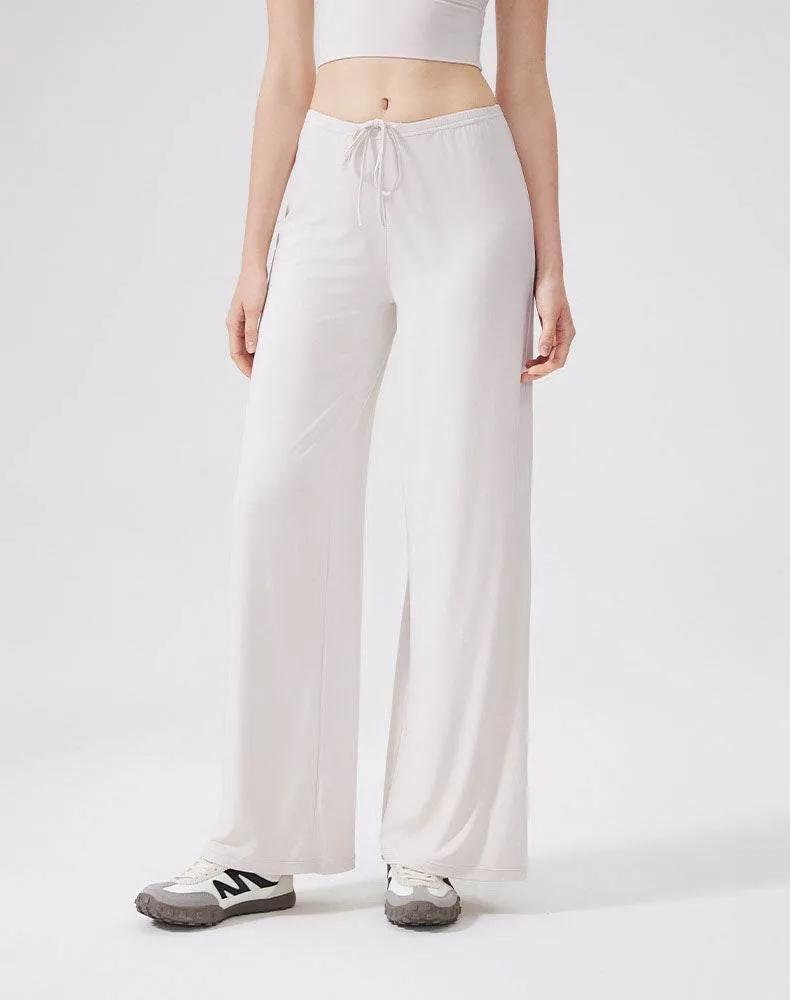 Wide Leg Sweatpants Casual Trousers Pants With Drawstring sold by CRAVE by Frederick Wilhelm product image thumbnail 3