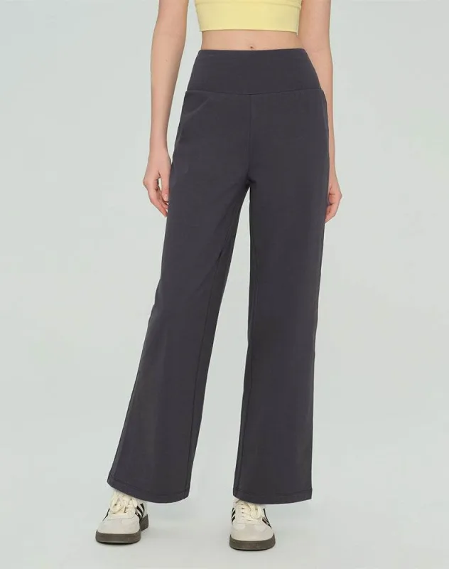 High Waist Straight Leg Pants Casual Trousers with Pocket sold by CRAVE by Frederick Wilhelm