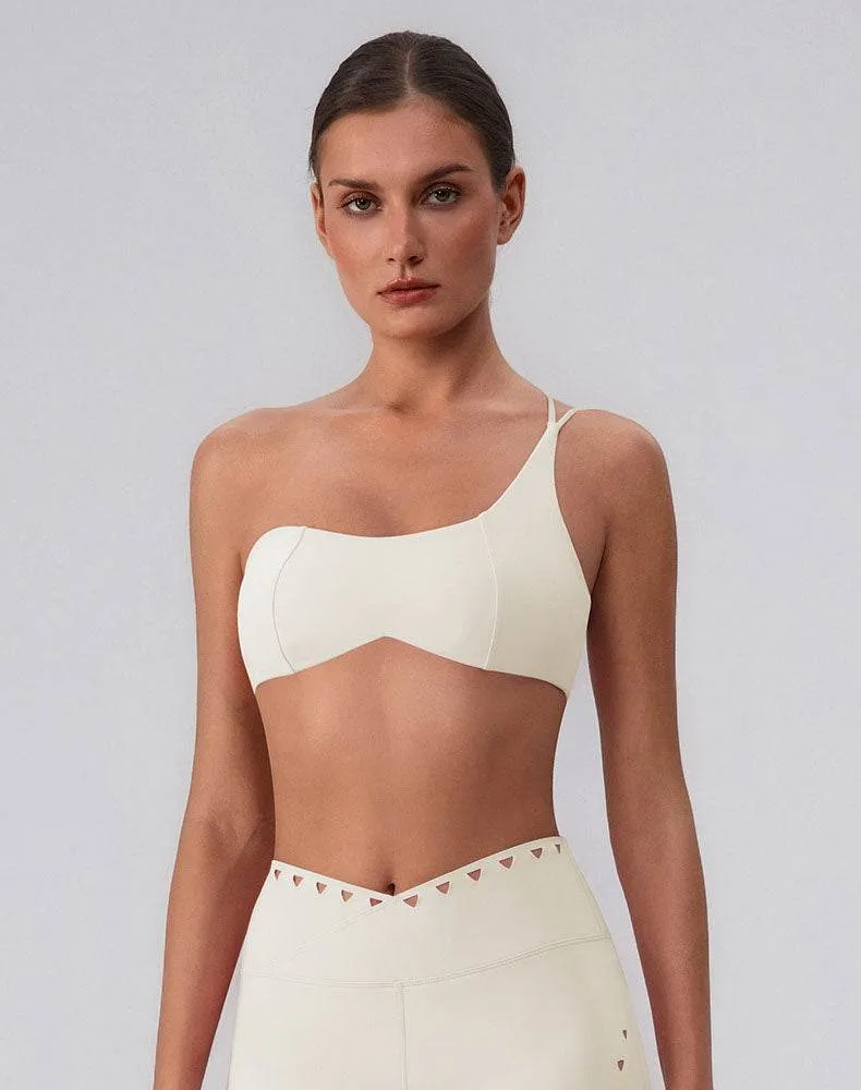 Asymmetric One Shoulder Backless Sports Bra sold by CRAVE by Frederick Wilhelm product image thumbnail 5